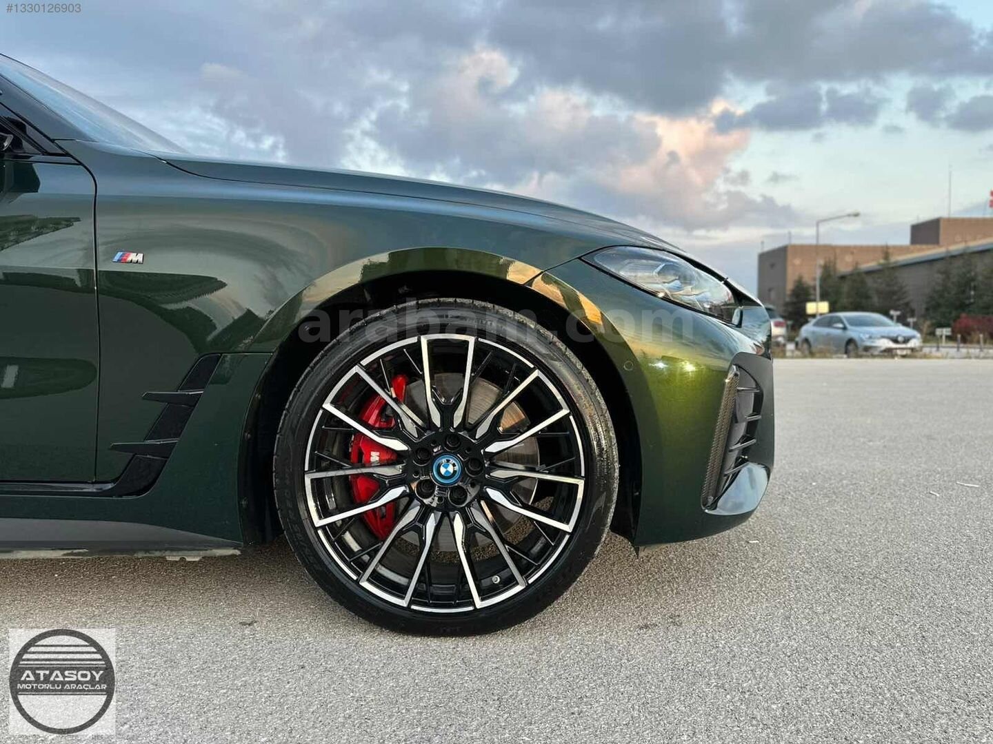 Galeriden BMW i Serisi i4 M50 2023 Model Ankara 34.000 km Yeşil 4