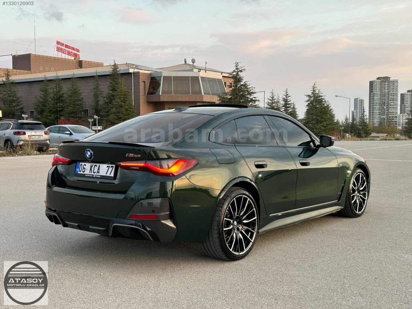 Galeriden BMW i Serisi i4 M50 2023 Model Ankara 34.000 km Yeşil 6