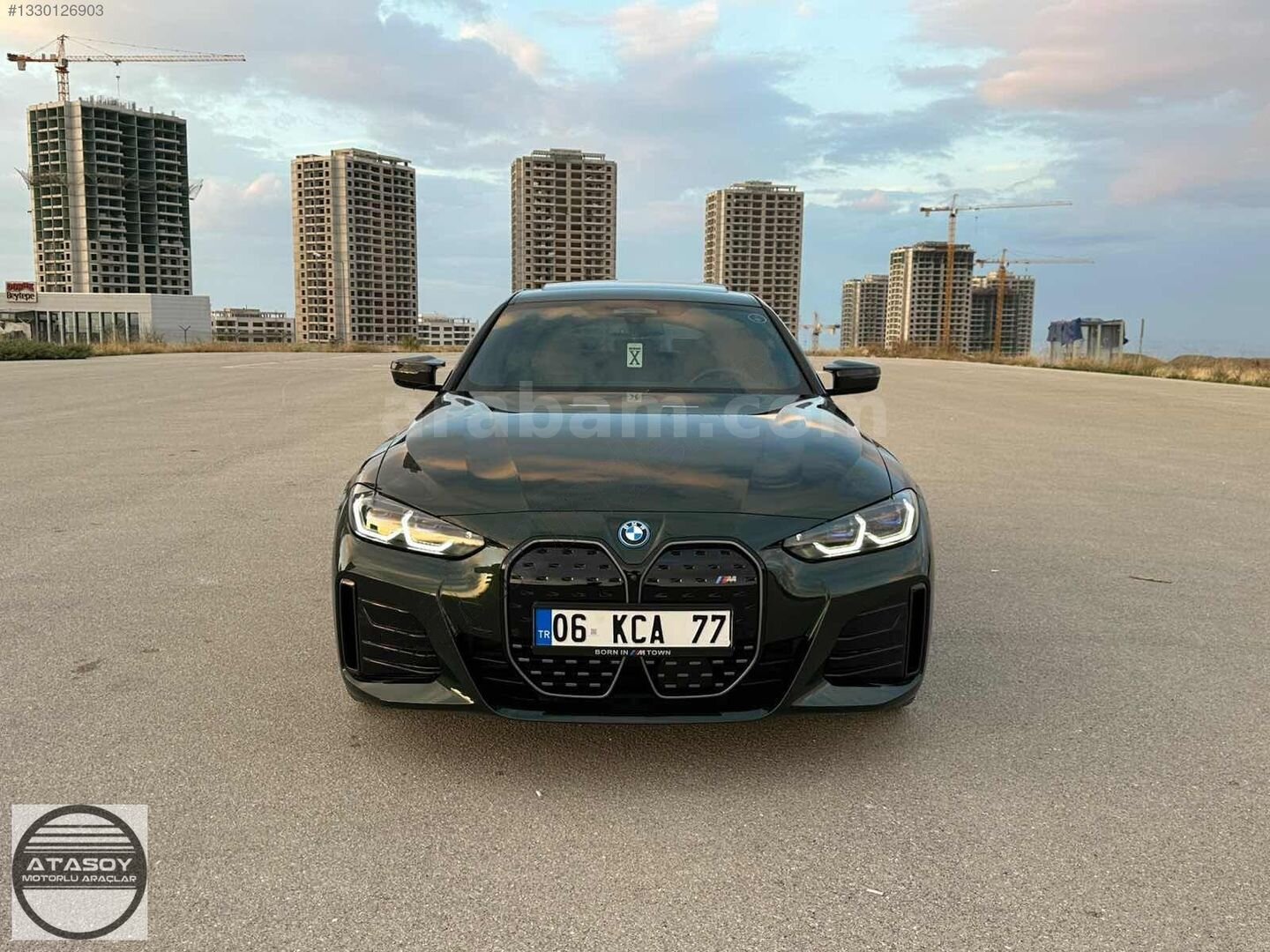 Galeriden BMW i Serisi i4 M50 2023 Model Ankara 34.000 km Yeşil 2