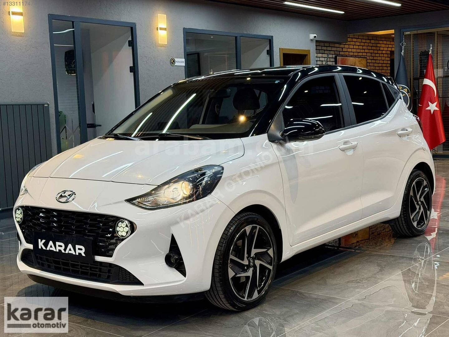 Galeriden Hyundai i10 1.2 MPI Elite 2022 Model Ankara 30.000 km Beyaz 3