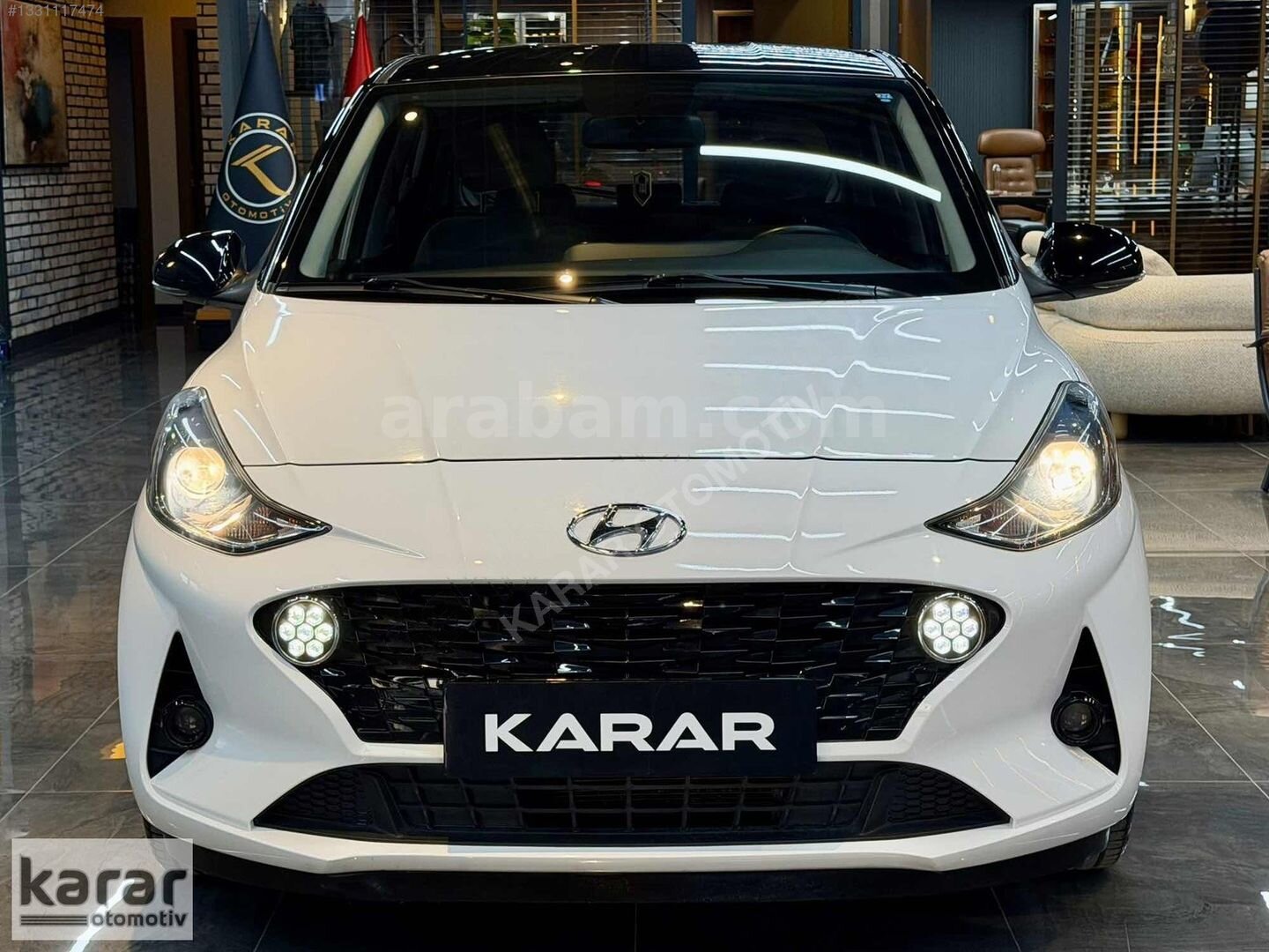 Galeriden Hyundai i10 1.2 MPI Elite 2022 Model Ankara 30.000 km Beyaz 5