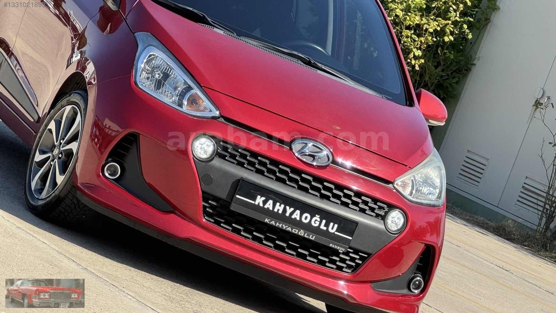 Galeriden Hyundai i10 1.2 D-CVVT Elite 2017 Model Samsun 125.000 km Bordo 6