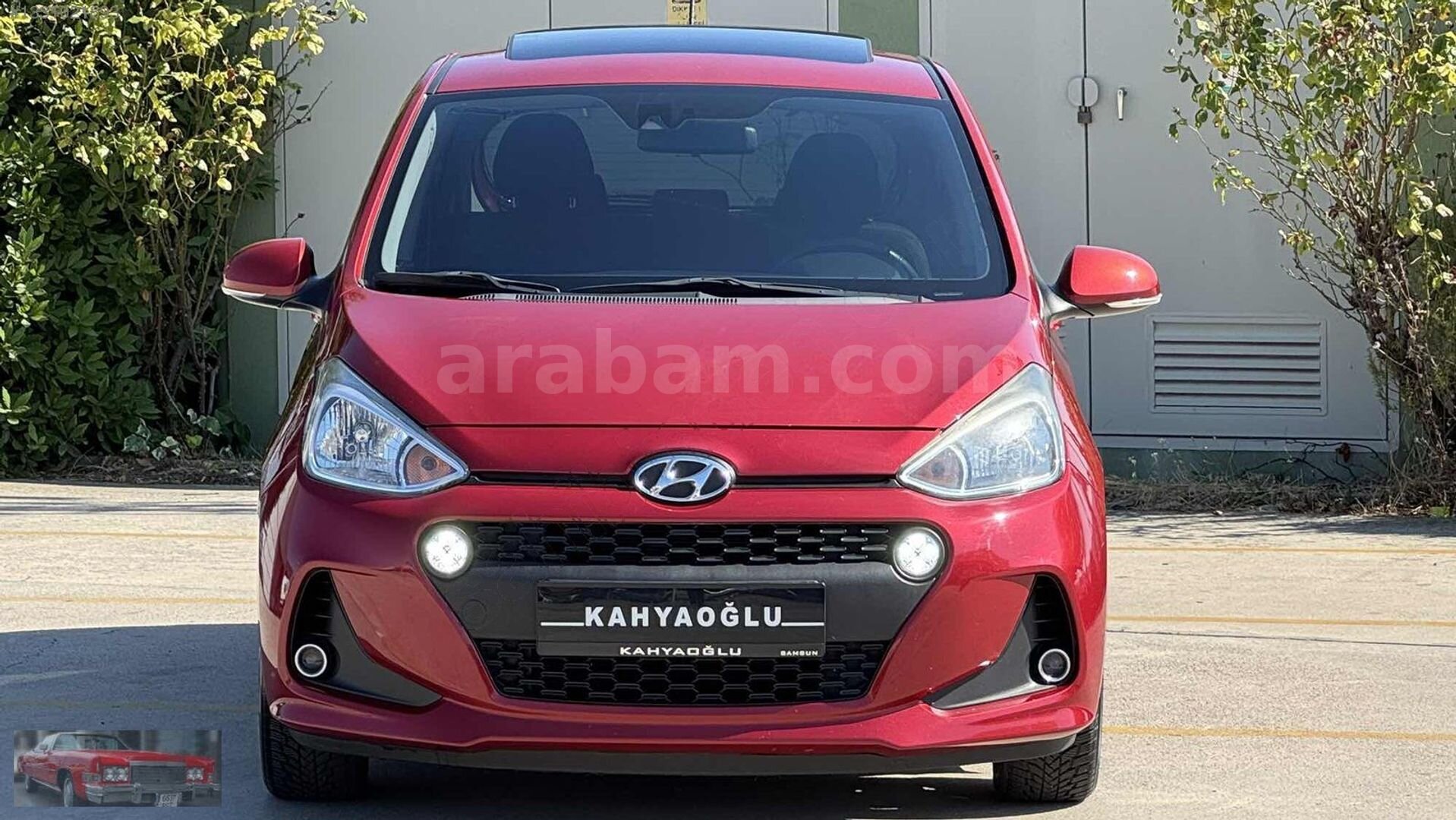 Galeriden Hyundai i10 1.2 D-CVVT Elite 2017 Model Samsun 125.000 km Bordo 2