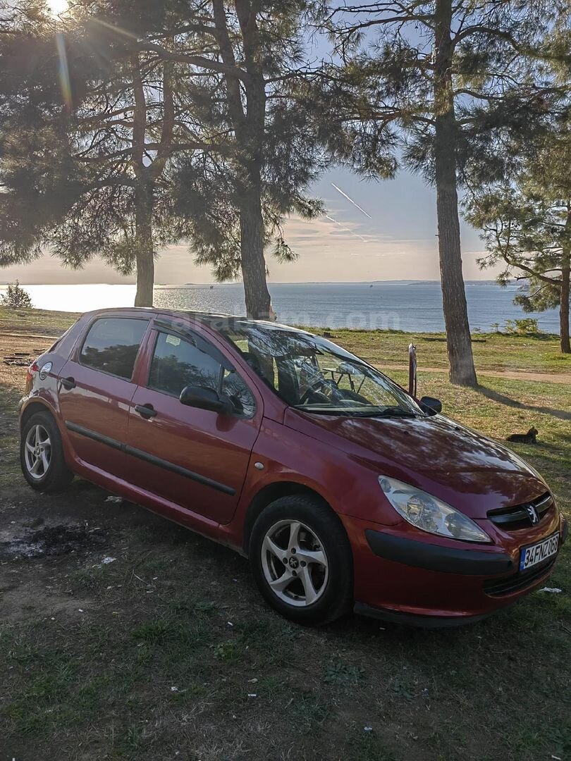 Sahibinden Peugeot 307 1.4 HDi XR 2005 Model İstanbul 216.000 km Kırmızı 2