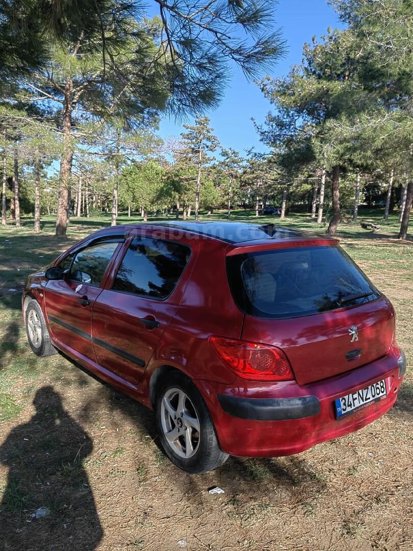 Sahibinden Peugeot 307 1.4 HDi XR 2005 Model İstanbul 216.000 km Kırmızı 1