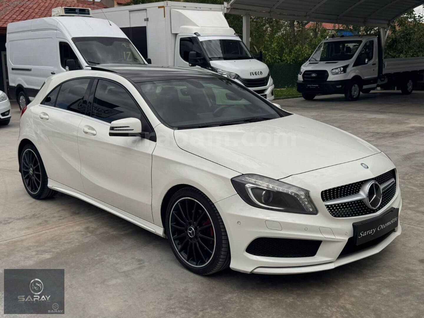 Galeriden Mercedes - Benz A 180 AMG Sport 2015 Model Tokat 133.000 km Beyaz 3