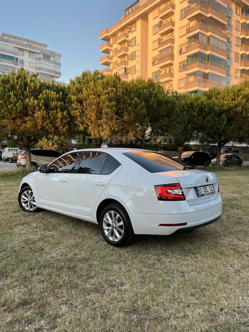 Sahibinden Skoda Octavia 1.6 TDI Style 2019 Model Antalya 94.500 km Beyaz 4
