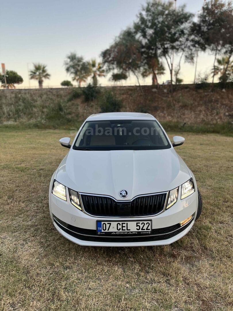 Sahibinden Skoda Octavia 1.6 TDI Style 2019 Model Antalya 94.500 km Beyaz 6