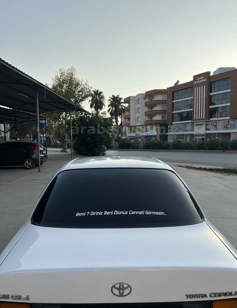 Sahibinden Toyota Corolla 1.6 GLi 1994 Model Mersin 307.800 km Beyaz 2