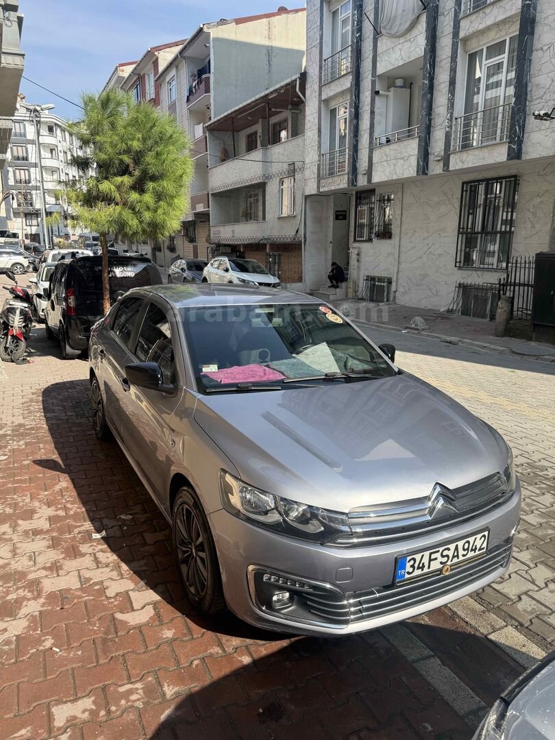 Sahibinden Citroen C-Elysée 1.5 BlueHDI Feel 2022 Model İstanbul 55.000 km Gri 2