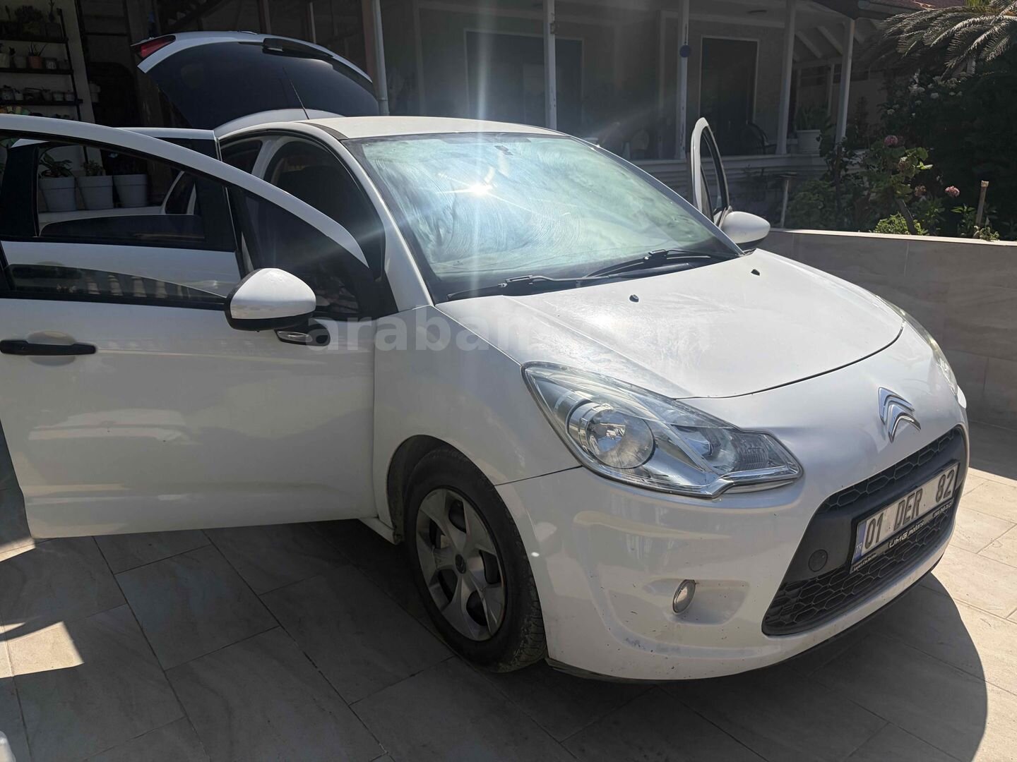 Sahibinden Citroen C3 1.4 HDi Attraction 2011 Model Adana 185.600 km Beyaz 2