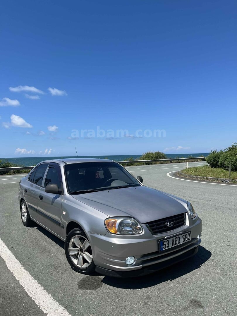 Sahibinden Hyundai Accent 1.5 CRDi Admire 2005 Model Rize 290.000 km Gri 2