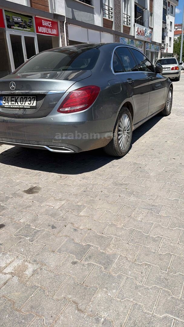 Sahibinden Mercedes - Benz C 200 D Exclusive 2018 Model İstanbul 138.000 km Gri 5