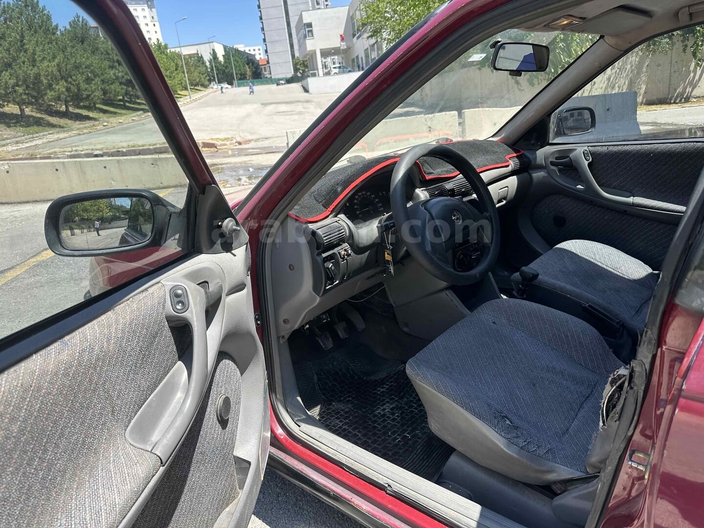 Galeriden Opel Astra 1.4 GL 1992 Model Ankara 45.000 km Bordo 7