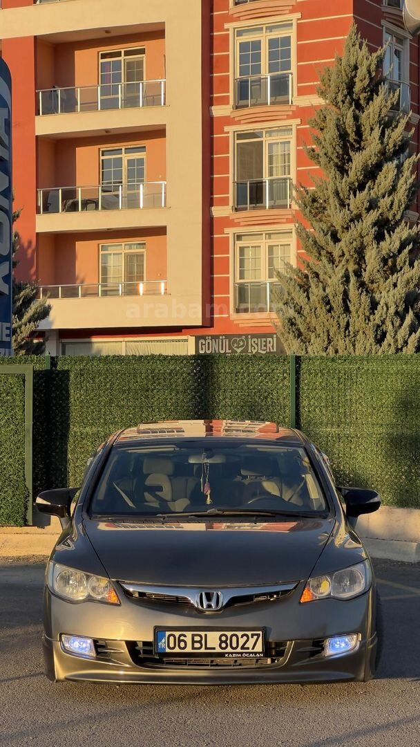 Sahibinden Honda Civic 1.6i VTEC Elegance 2008 Model Konya 211.000 km Gri 2