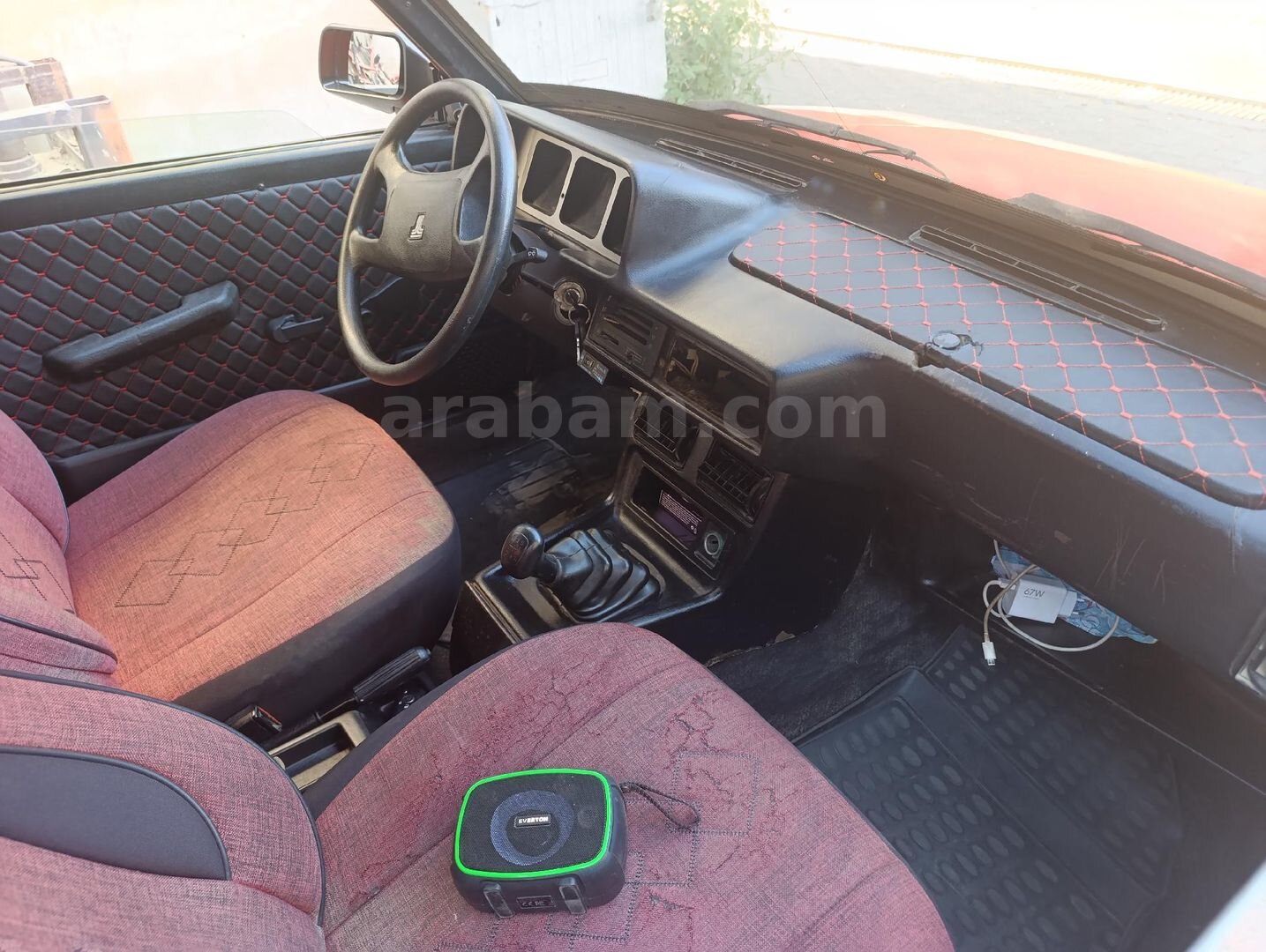 Galeriden Tofaş Şahin 1.6 1991 Model Aydın 25.000 km Kırmızı 3
