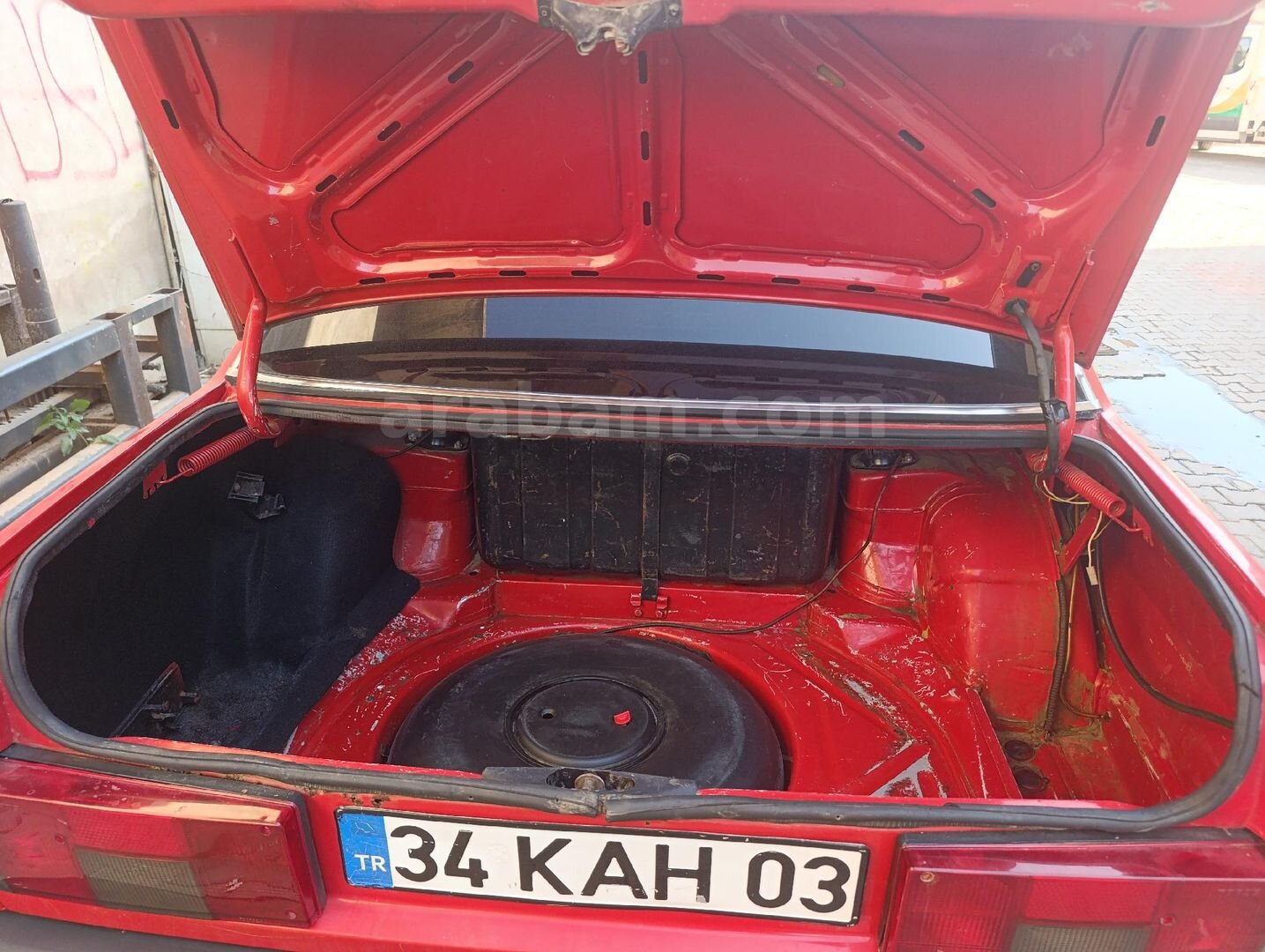 Galeriden Tofaş Şahin 1.6 1991 Model Aydın 25.000 km Kırmızı 5