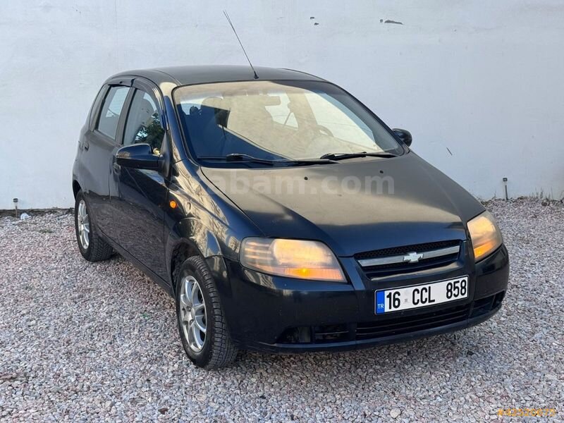 Galeriden Chevrolet Kalos 1.2 SE 2005 Model Bursa 210.000 km Siyah