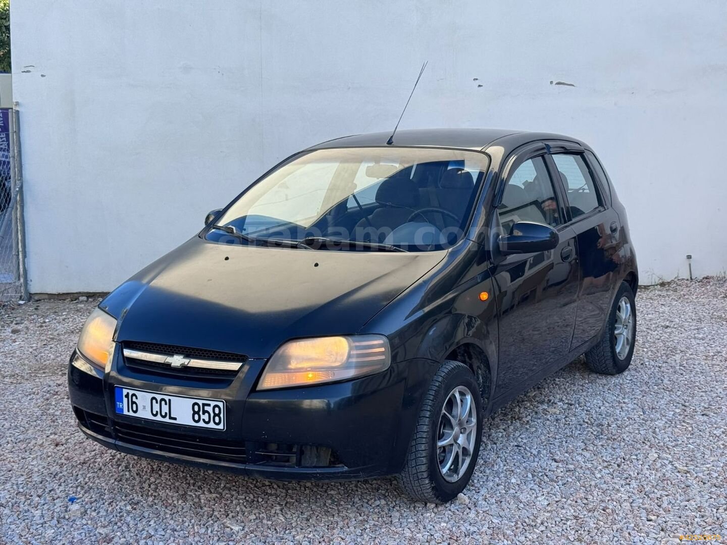 Galeriden Chevrolet Kalos 1.2 SE 2005 Model Bursa 210.000 km Siyah 2