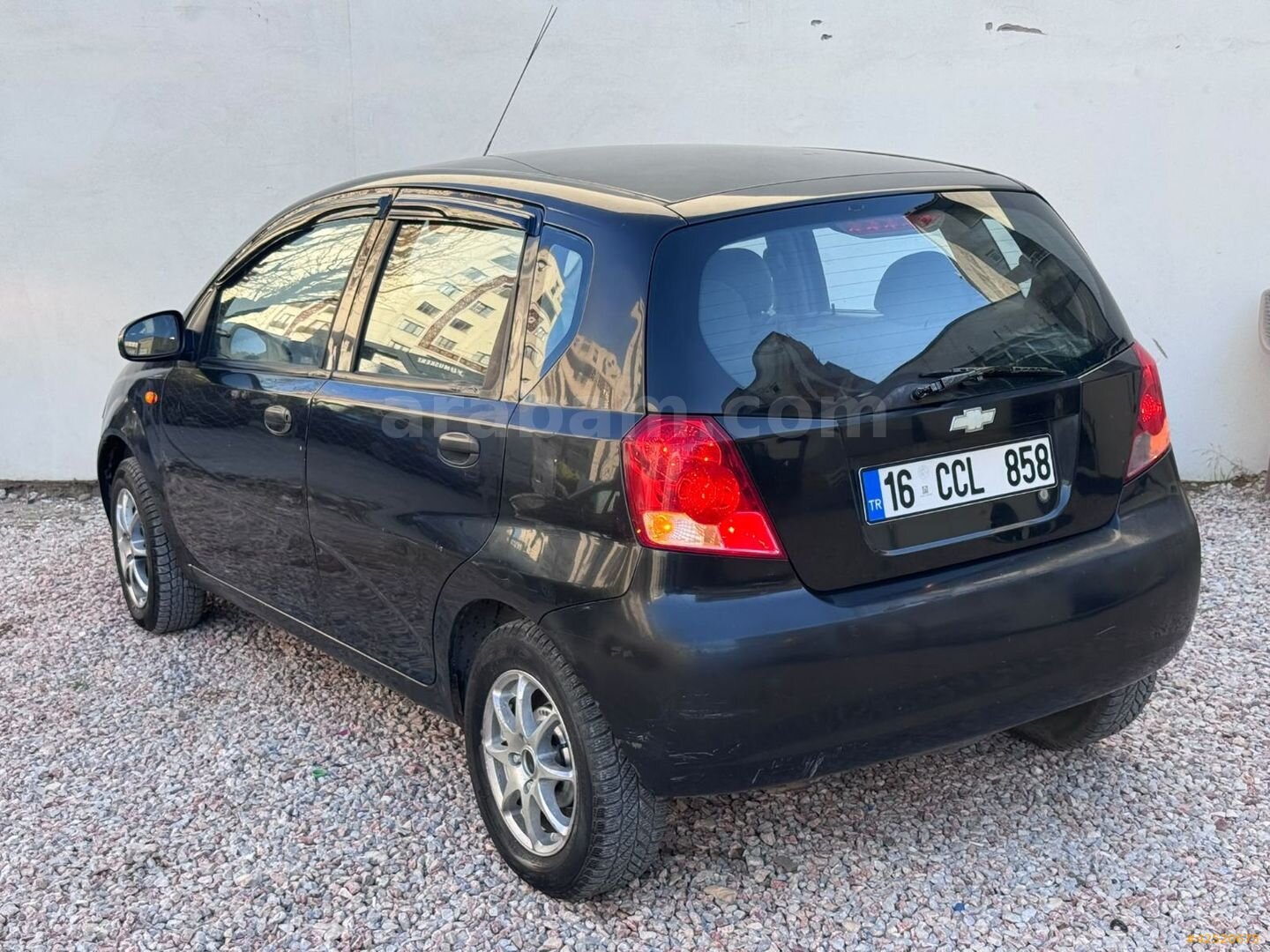 Galeriden Chevrolet Kalos 1.2 SE 2005 Model Bursa 210.000 km Siyah 6