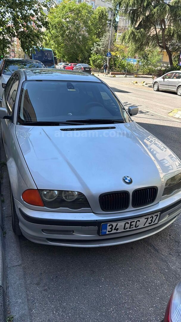 Sahibinden BMW 3 Serisi 318i Standart 2000 Model İstanbul 370.000 km Gri (Gümüş) 1
