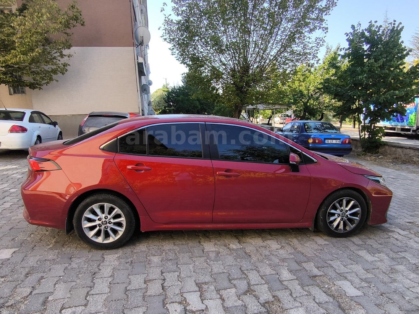 Sahibinden Toyota Corolla 1.5 Dream 2021 Model Ankara 80.000 km Bordo 3