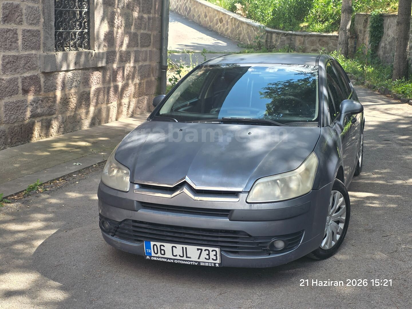 Sahibinden Citroen C4 1.6 HDi SX 2006 Model Ankara 321.000 km Gri 4