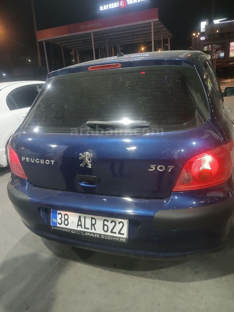 Sahibinden Peugeot 307 1.6 XR 2002 Model Kayseri 292.000 km Mavi 4