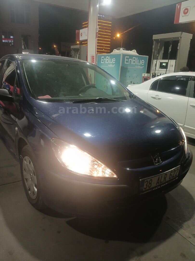 Sahibinden Peugeot 307 1.6 XR 2002 Model Kayseri 292.000 km Mavi 3