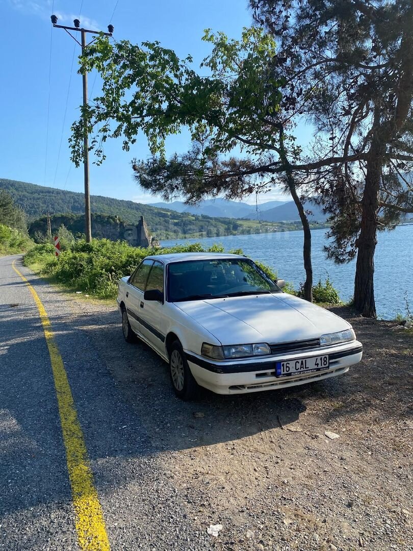 Sahibinden Mazda 626 1.6 1991 Model Bursa 400.000 km Beyaz 1