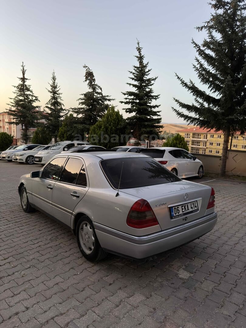 Sahibinden Mercedes - Benz C 200 Elegance 1994 Model Ankara 418.000 km Gri (Gümüş) 6