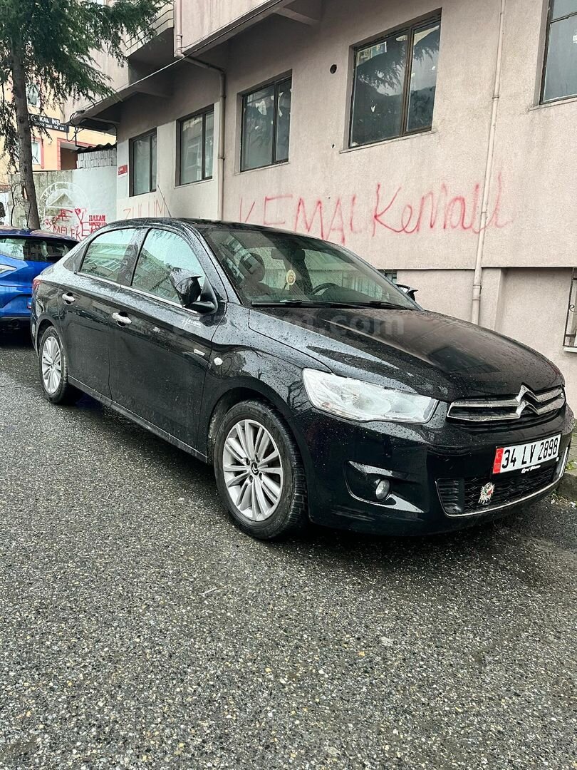 Sahibinden Citroen C-Elysée 1.6 HDi Exclusive 2016 Model İstanbul 114.000 km Siyah 4