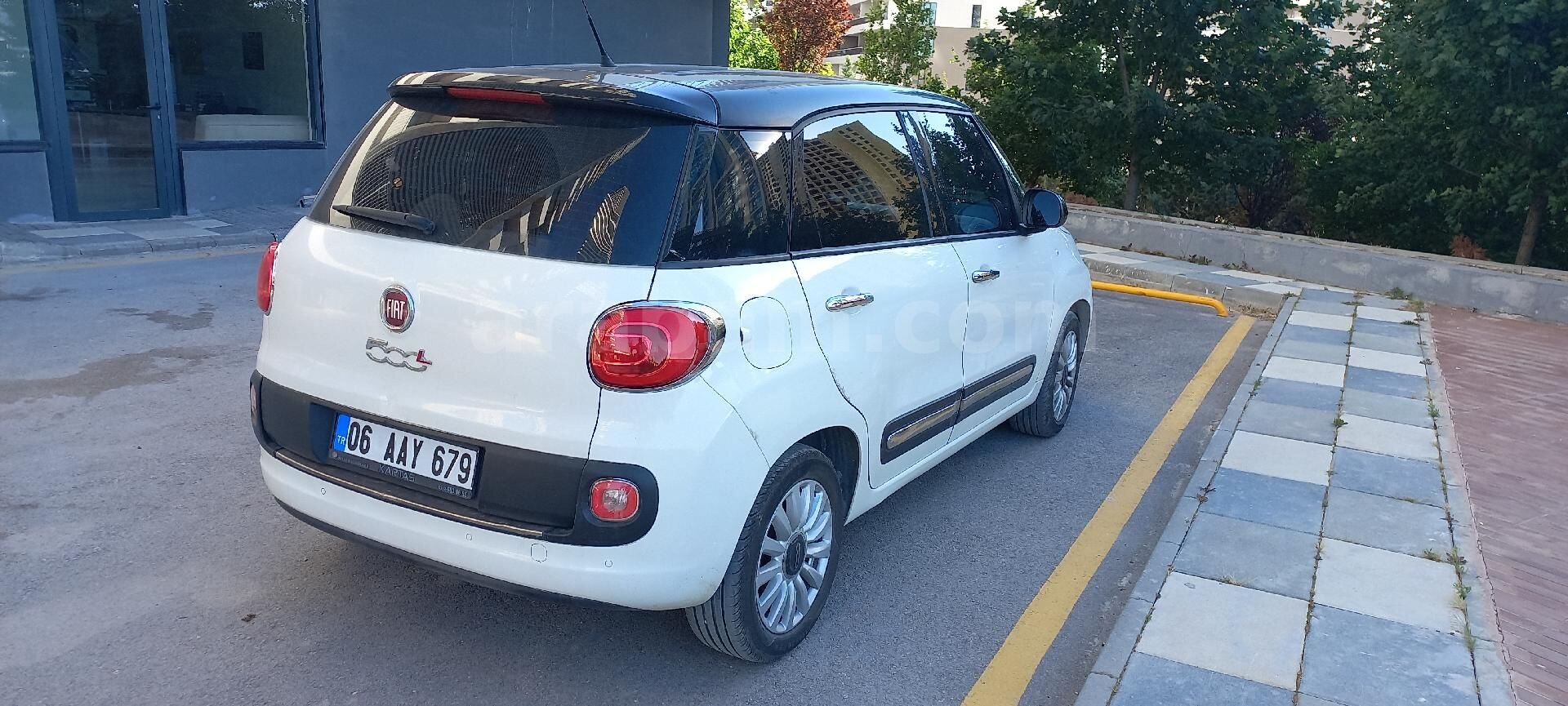 Sahibinden Fiat 500 Ailesi 500L 1.3 Mjet PopStar 2015 Model Ankara 127.000 km Beyaz 4
