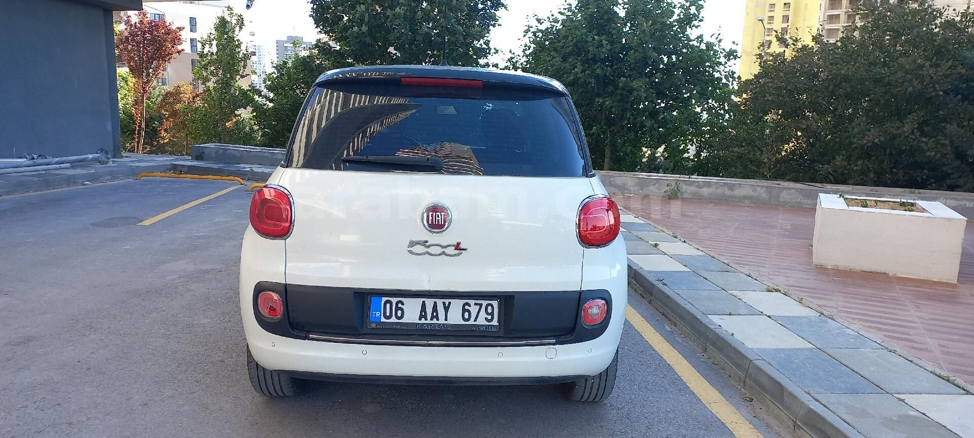 Sahibinden Fiat 500 Ailesi 500L 1.3 Mjet PopStar 2015 Model Ankara 127.000 km Beyaz 5