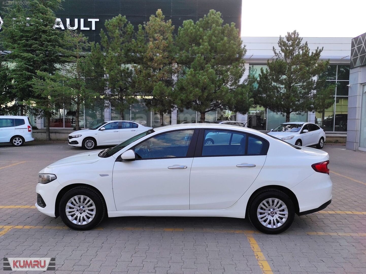 Galeriden Fiat Egea 1.3 Multijet Easy 2022 Model Kayseri 93.000 km Beyaz 7