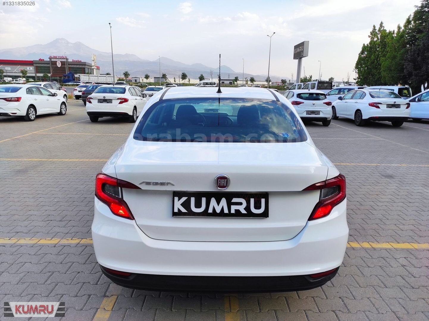 Galeriden Fiat Egea 1.3 Multijet Easy 2022 Model Kayseri 93.000 km Beyaz 5
