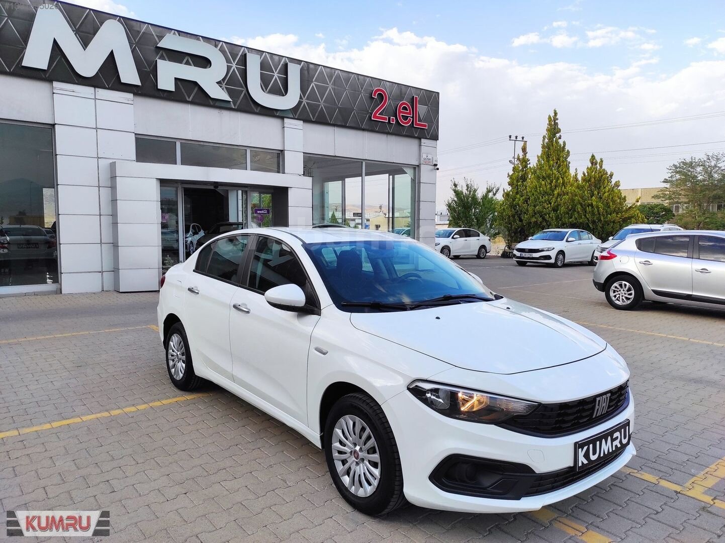 Galeriden Fiat Egea 1.3 Multijet Easy 2022 Model Kayseri 93.000 km Beyaz 3