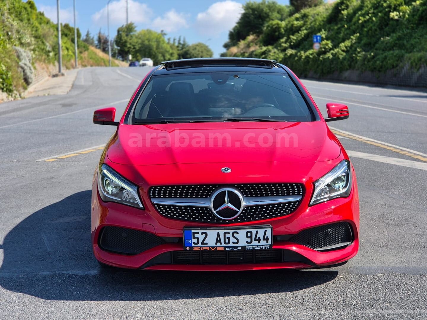 Galeriden Mercedes - Benz CLA 180 D AMG 2018 Model İstanbul 95.700 km Kırmızı 2