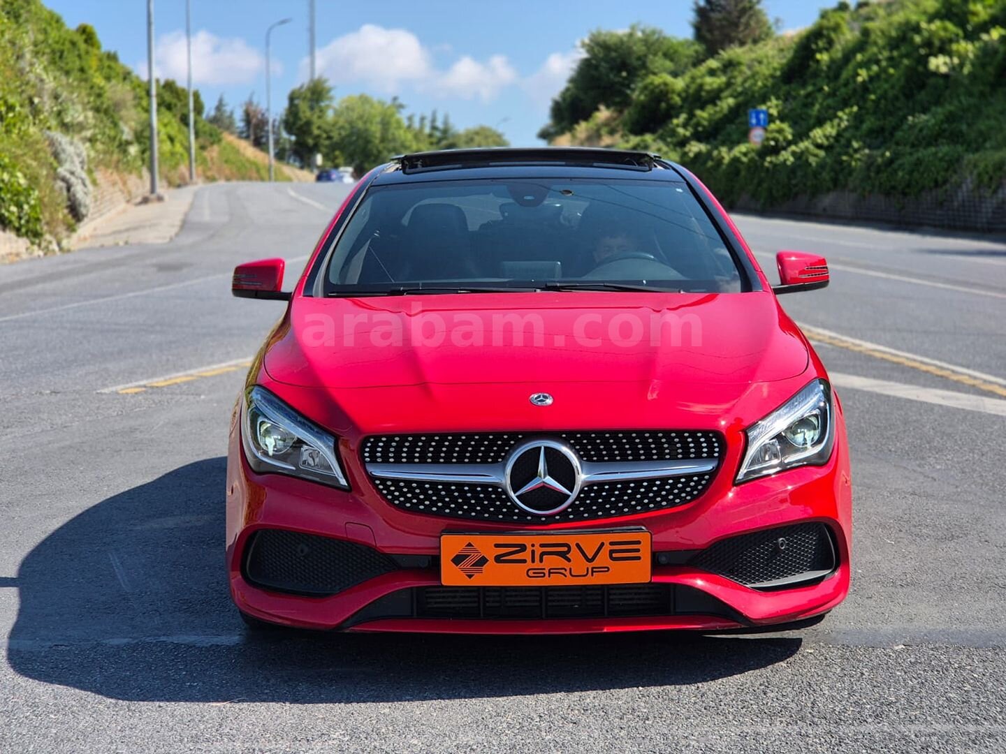 Galeriden Mercedes - Benz CLA 180 D AMG 2018 Model İstanbul 95.700 km Kırmızı 3