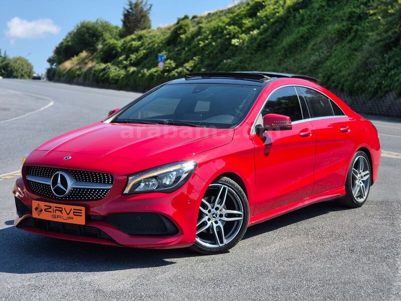 Galeriden Mercedes - Benz CLA 180 D AMG 2018 Model İstanbul 95.700 km Kırmızı