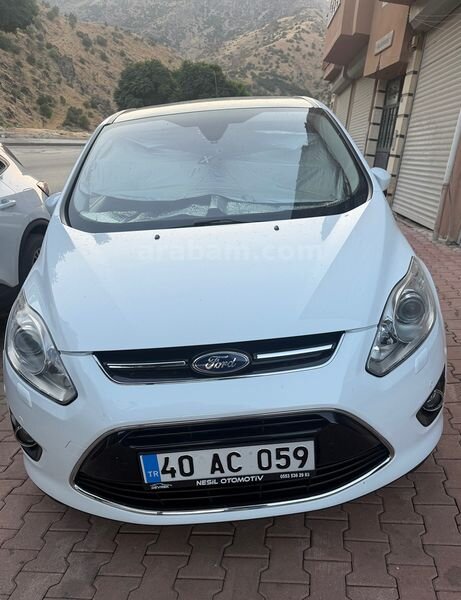 Sahibinden Ford C-Max 1.6 TDCi Titanium X 2013 Model Adana 166.000 km Beyaz