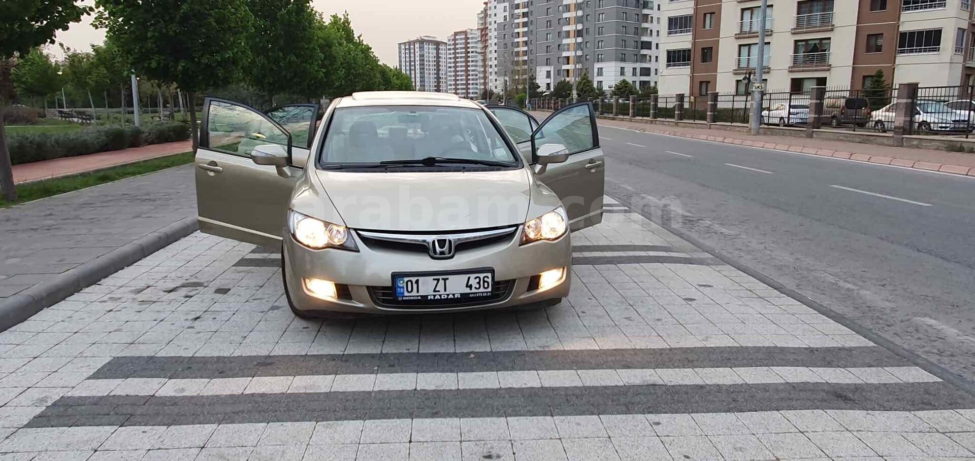 Sahibinden Honda Civic 1.6i VTEC Elegance 2009 Model Kayseri 157.000 km Bej 4
