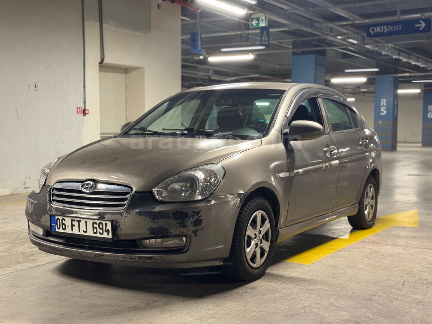 Sahibinden Hyundai Accent Era 1.6 Team 2009 Model Ankara 750.000 km Gri 3