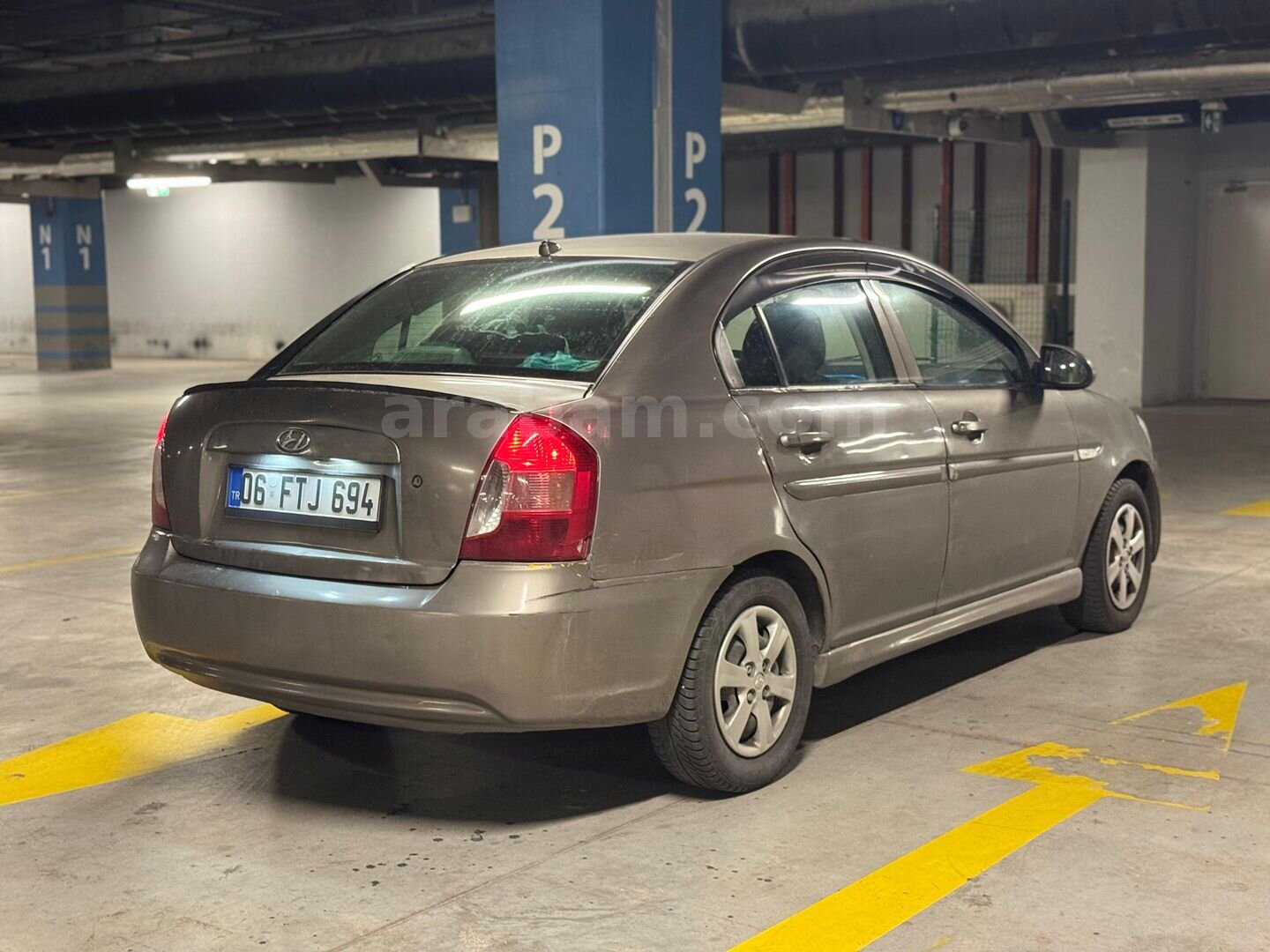 Sahibinden Hyundai Accent Era 1.6 Team 2009 Model Ankara 750.000 km Gri 5