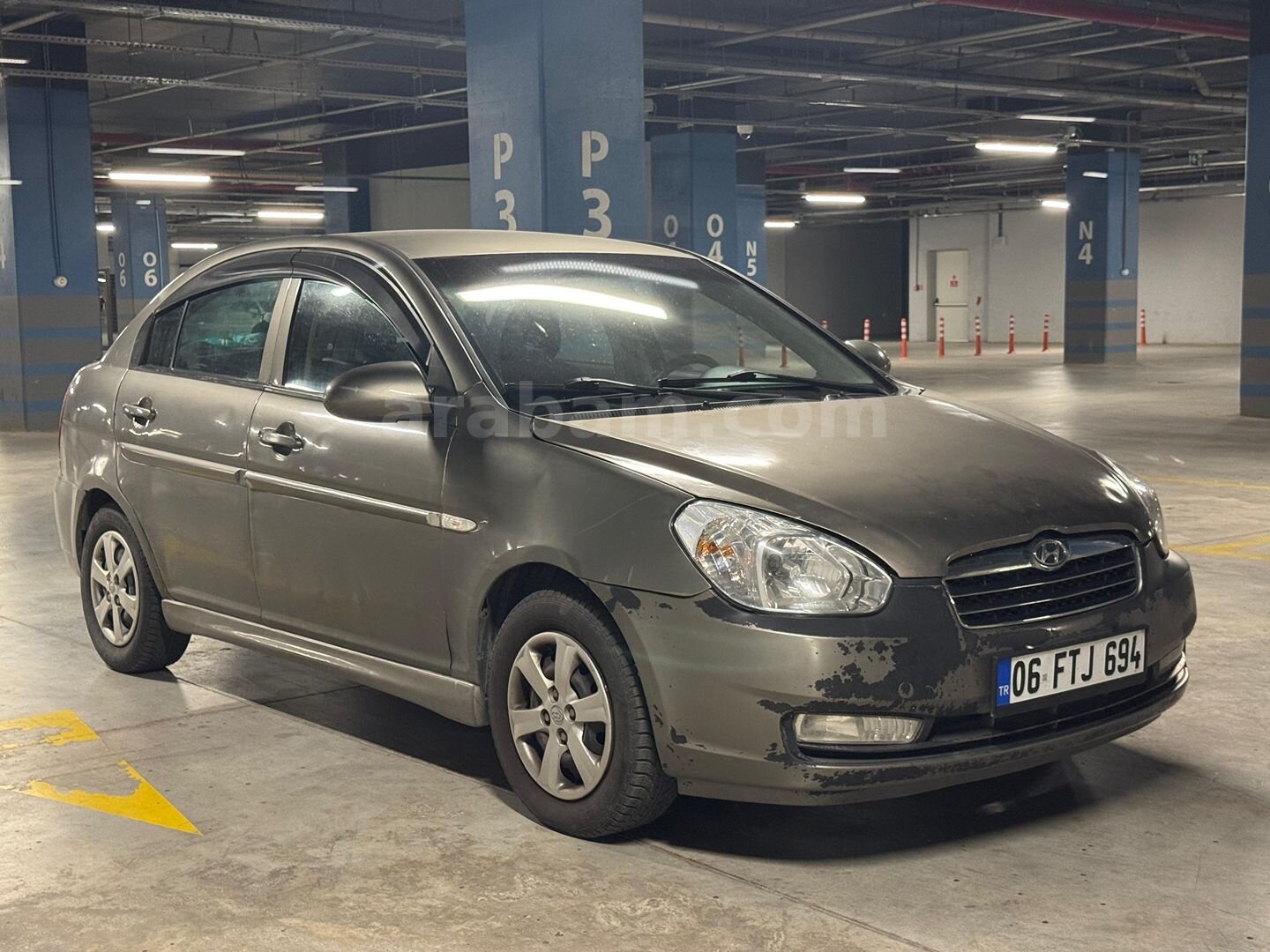 Sahibinden Hyundai Accent Era 1.6 Team 2009 Model Ankara 750.000 km Gri 7