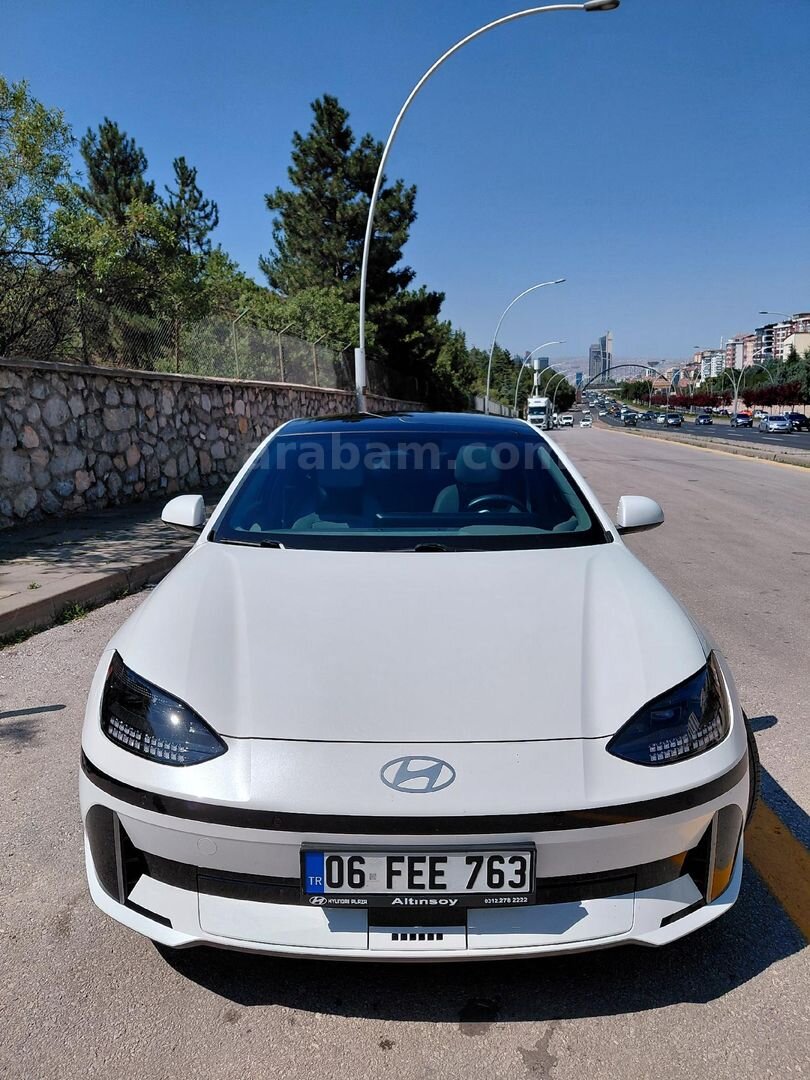 Sahibinden Hyundai Ioniq 6 Advance 2024 Model Ankara 48.000 km Beyaz 2