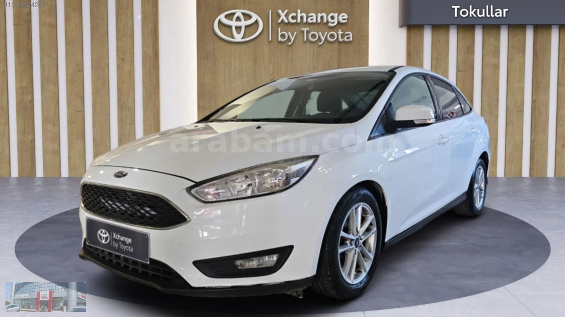 Galeriden Ford Focus 1.5 TDCi Trend X 2016 Model İzmir 156.060 km Beyaz 1