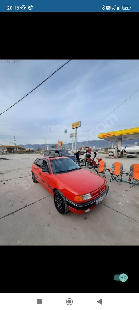 Sahibinden Opel Astra 1.6 GL 1993 Model İstanbul 350.000 km Kırmızı 3