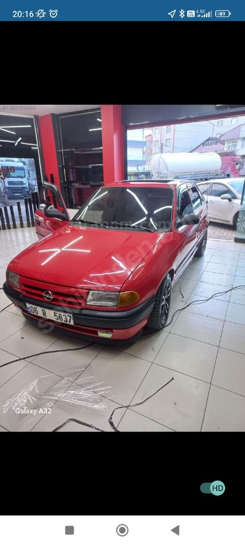 Sahibinden Opel Astra 1.6 GL 1993 Model İstanbul 350.000 km Kırmızı 2