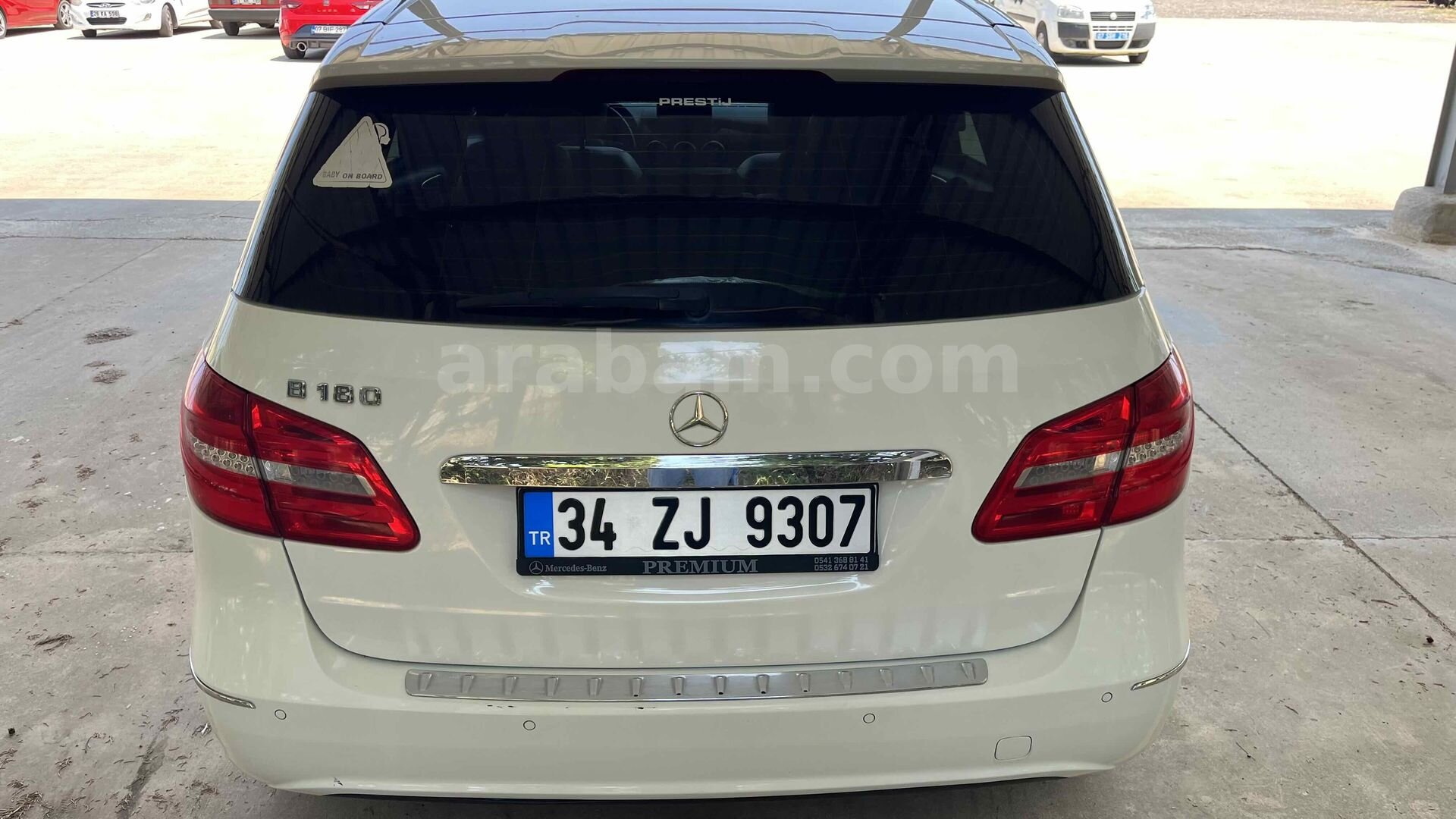 Sahibinden Mercedes - Benz B 180 BlueEFFICIENCY Elite 2013 Model Antalya 149.900 km Beyaz 2